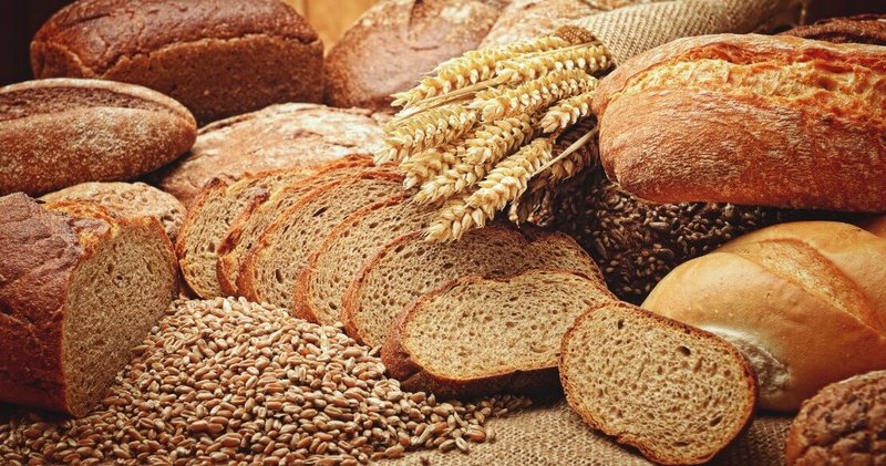 Weizen, Getreide, Brot. Lecker