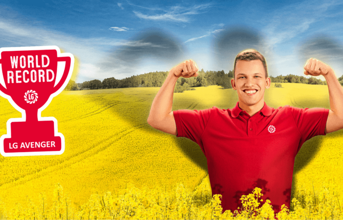 LG AVENGER - Weltrekord im Raps Kornertrag mit 7,52 t/ha