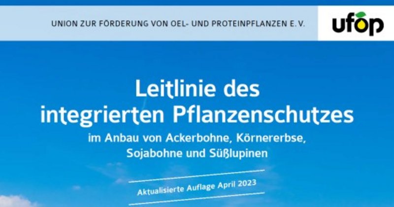 Pflanzenschutz Leitlinie Leguminosen 500