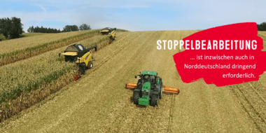 Stoppelbearbeitung Mais