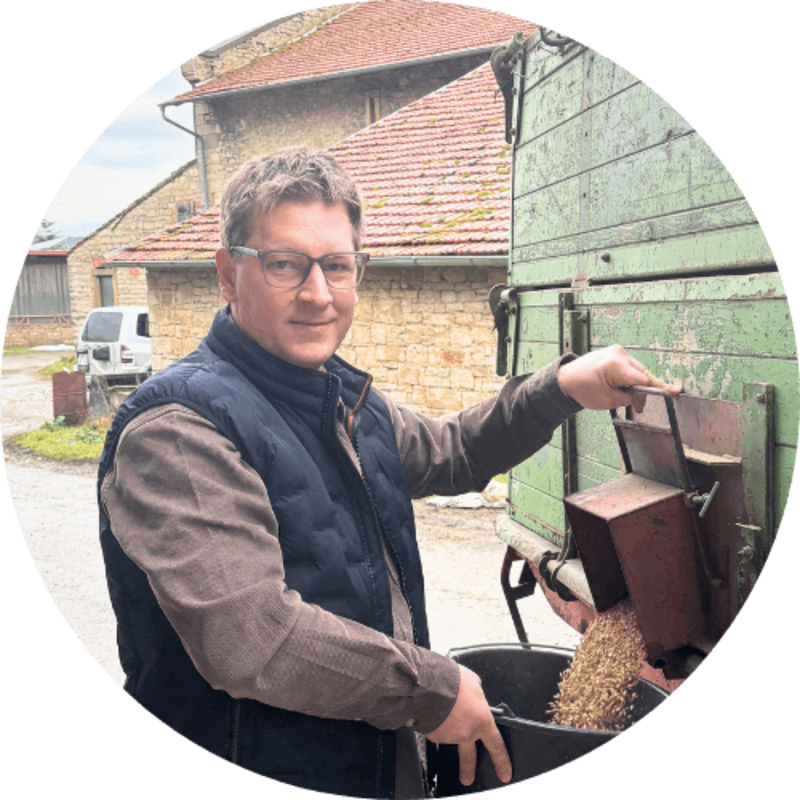 Stefan Höfling ist von der Zuverlässigkeit von LG CARUSO überzeugt. Gesund, niedriger N-Aufwand und in Eiweiß stabil