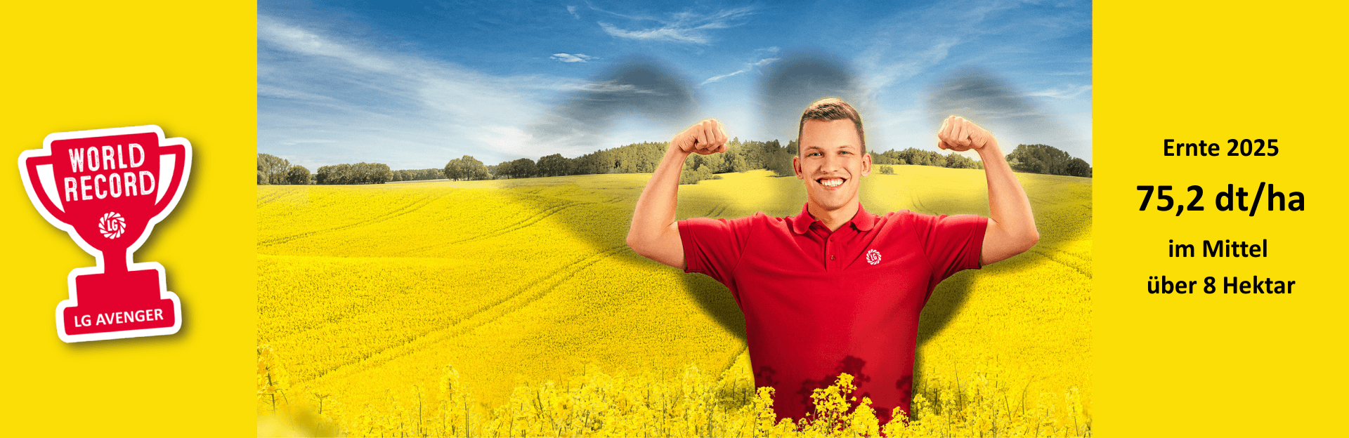 Weltrekord im Rapsertrag