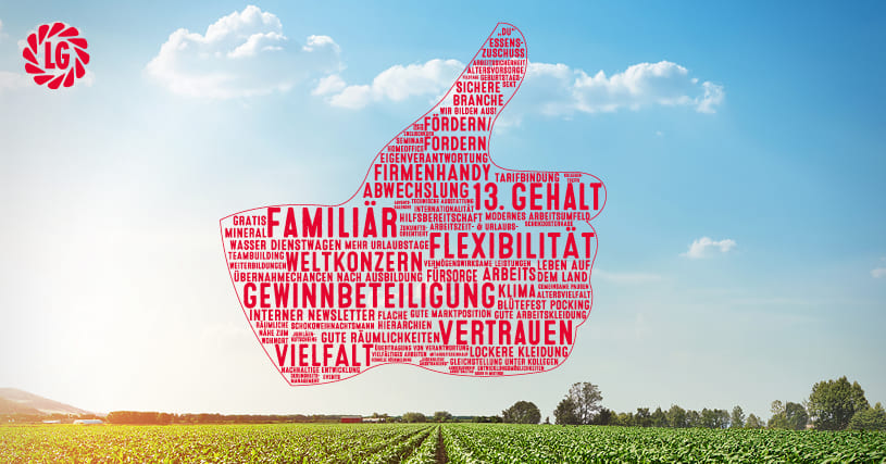 Mitarbeiter bei Limagrain - Mehr als eine Hand voll gute Gründe Mitarbeiter bei Limagrain - Mehr als eine Hand voll gute Gründe