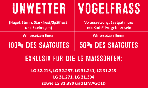 Mais Protektor Startabsicherung Mais Protektor Startabsicherung